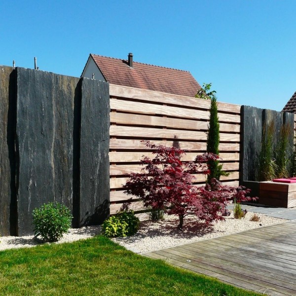 Travaux d'aménagements extérieurs, Murets de clôture, terrasse, pergolas